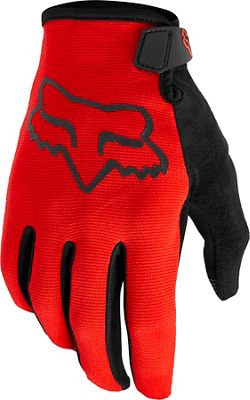 Fox Racing Youth Ranger Gloves 2021 - Flo Red - M, Flo Red